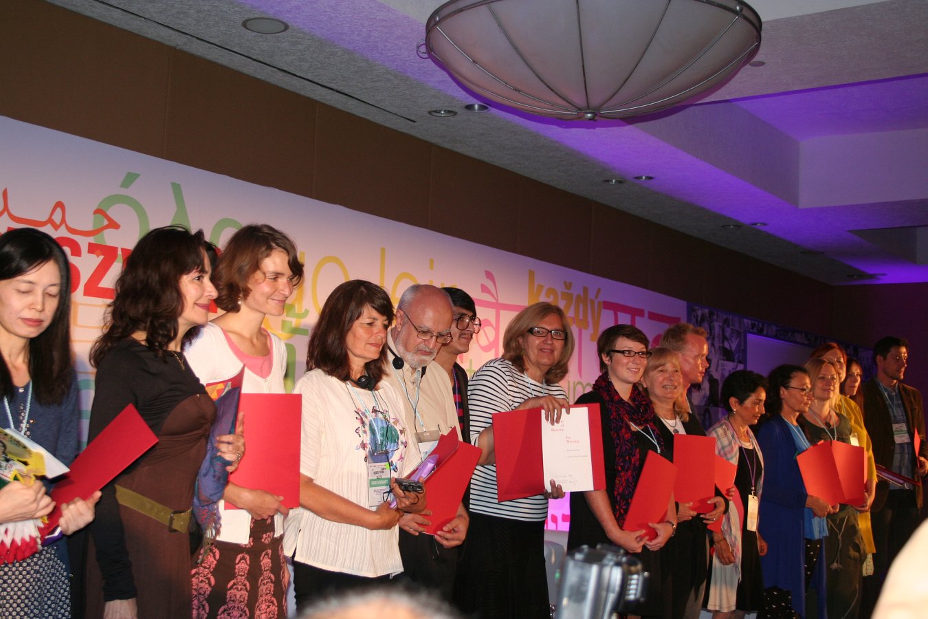 Meksiko Zajedno S Ostalim Dobitnicima Povelje IBBYja Iz Cijeloga Svijeta 2014 401